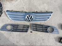 Volkswagen polo 9N3 kratki zderzaka / grill / spryskiwacz