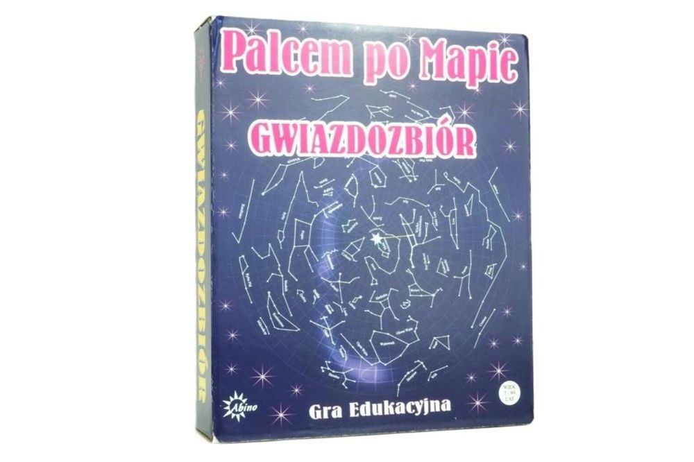 Palcem po mapie - Gwiazdozbiór ABINO ABINO pudełko,296x252 mm