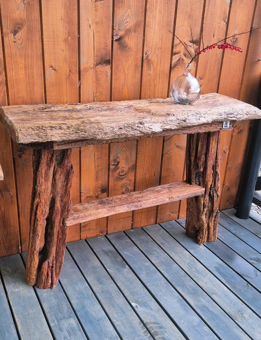 Konsola/szafka/ława stary dąb, stare drewno, rustykalne, vintage,