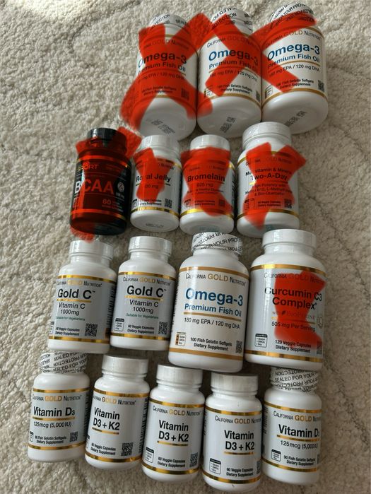 California gold nutrition zestaw