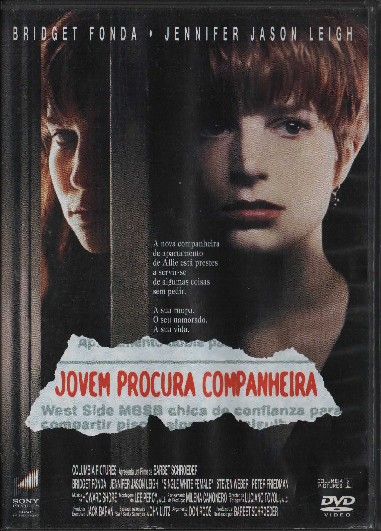 Dvd Jovem Procura Companheira - thriller - Bridget Fonda