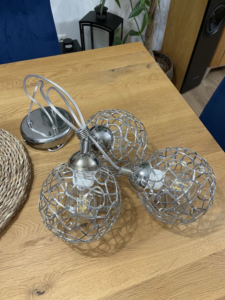 Lampa wisząca chrom