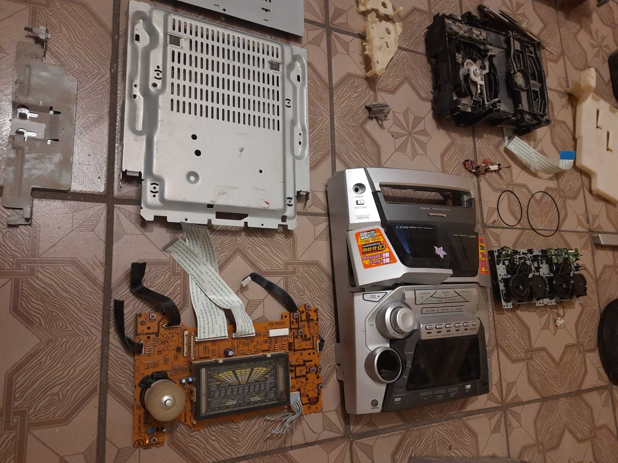 Запчасти от музыкального центра Panasonic SA-AK52 (донор)