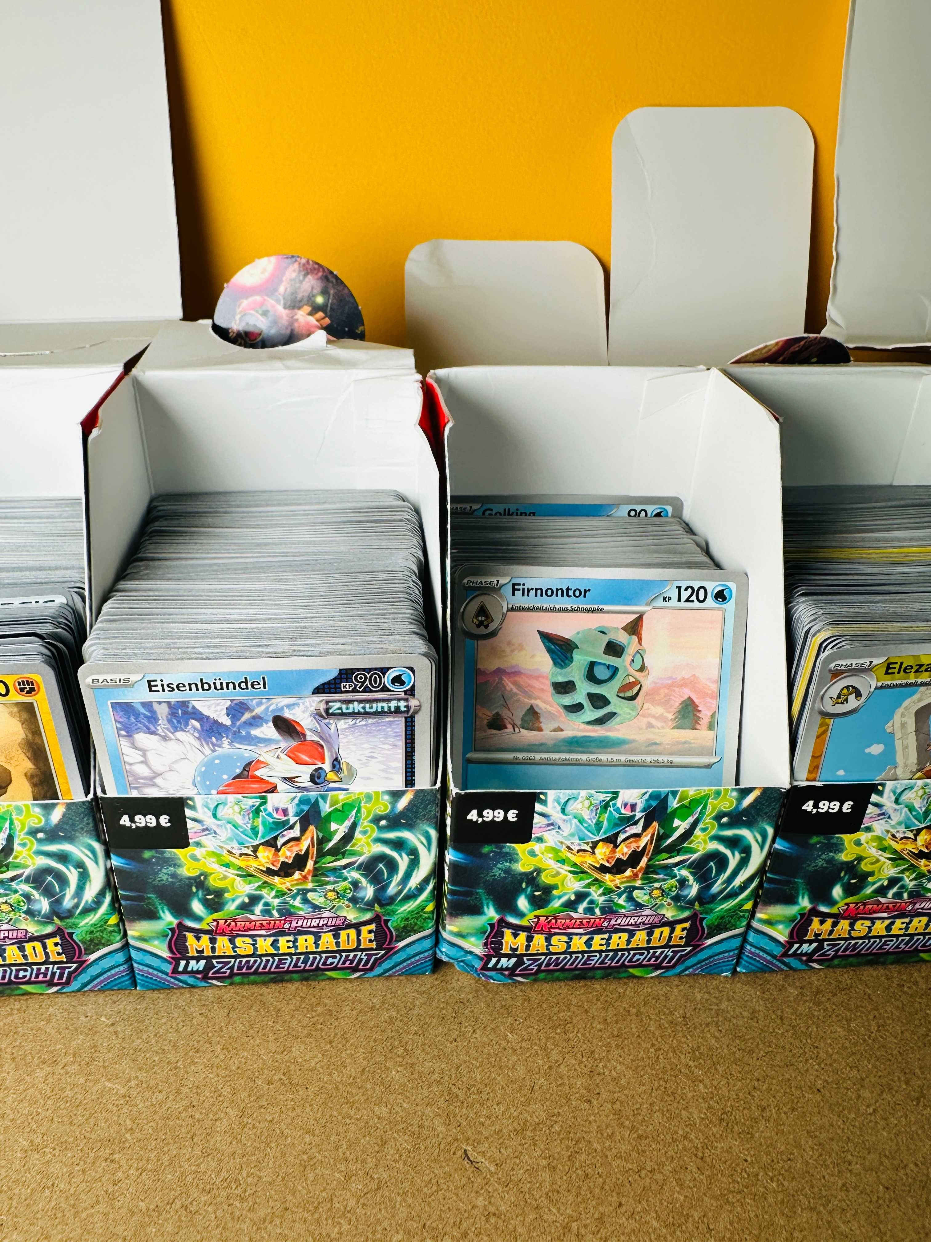 Bulk Pokemon TCG - 1500 sztuk - karty NIEMIECKIE - Oryginalne - Zestaw