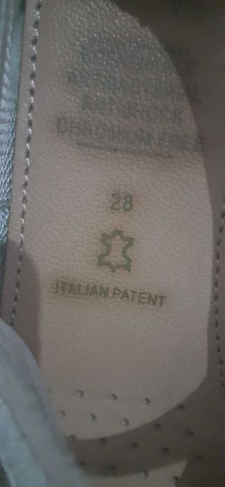 Geox sabrinas menina prateadas