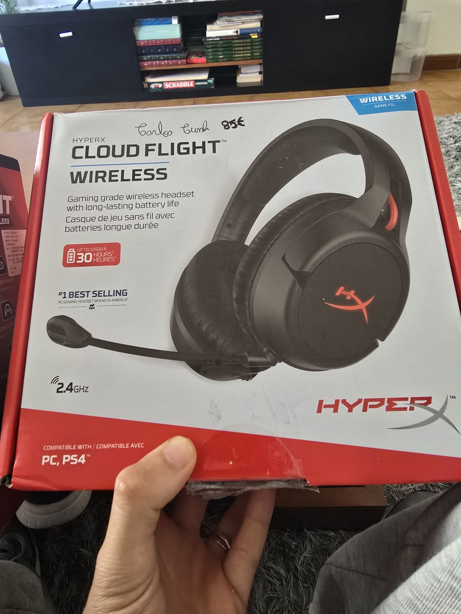 Hyperx cloud flight wireless