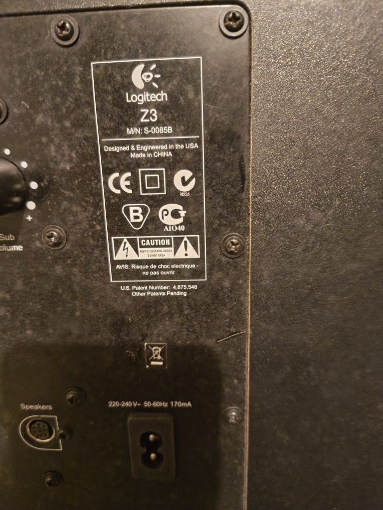Subwoofer Logitech
