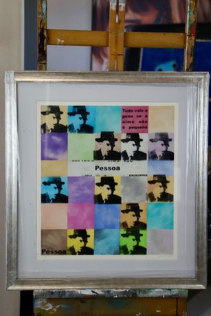 Fernando Pessoa - Serigrafia por Capote