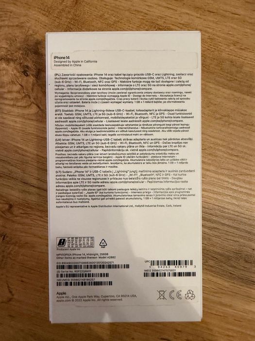 iPhone 14, 256 GB