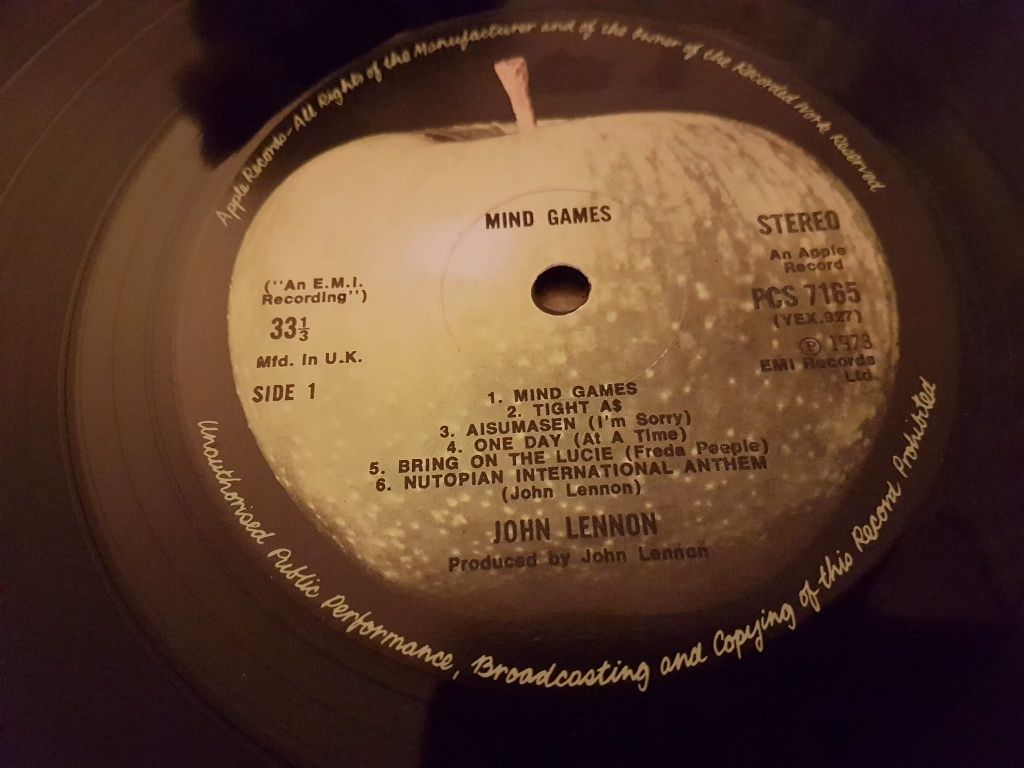 John Lenon - Mind Games.Płyta winylowa.