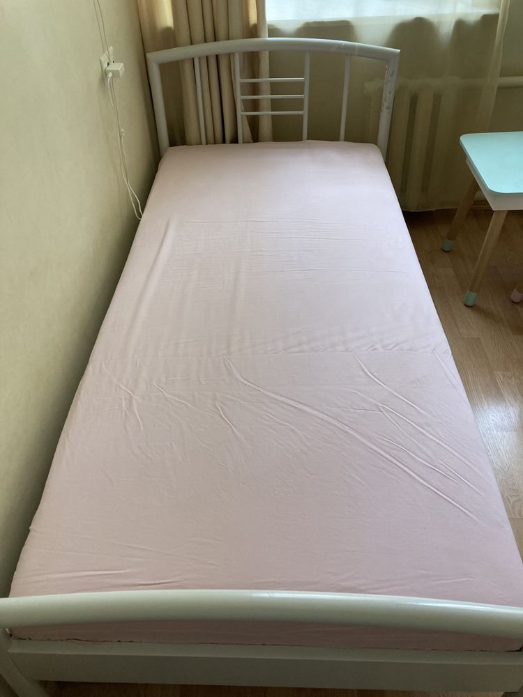 Ліжко односпальне JYSK VALSTED + матрац + каркас