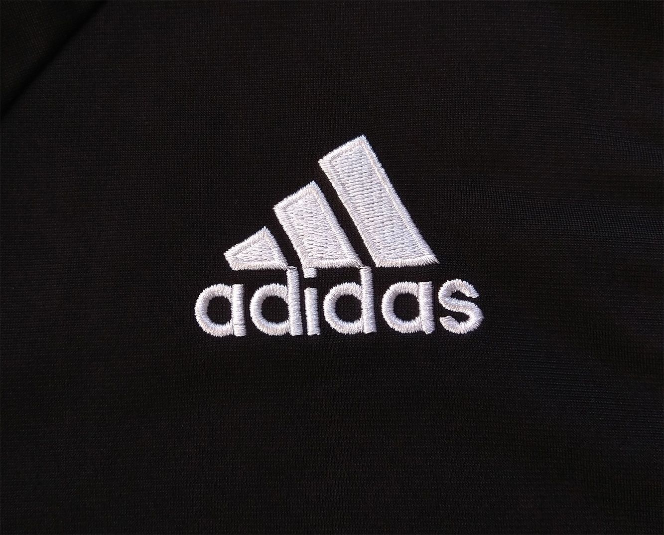 ADIDAS олимпийка кофта на змейке S оригинал черная с серым