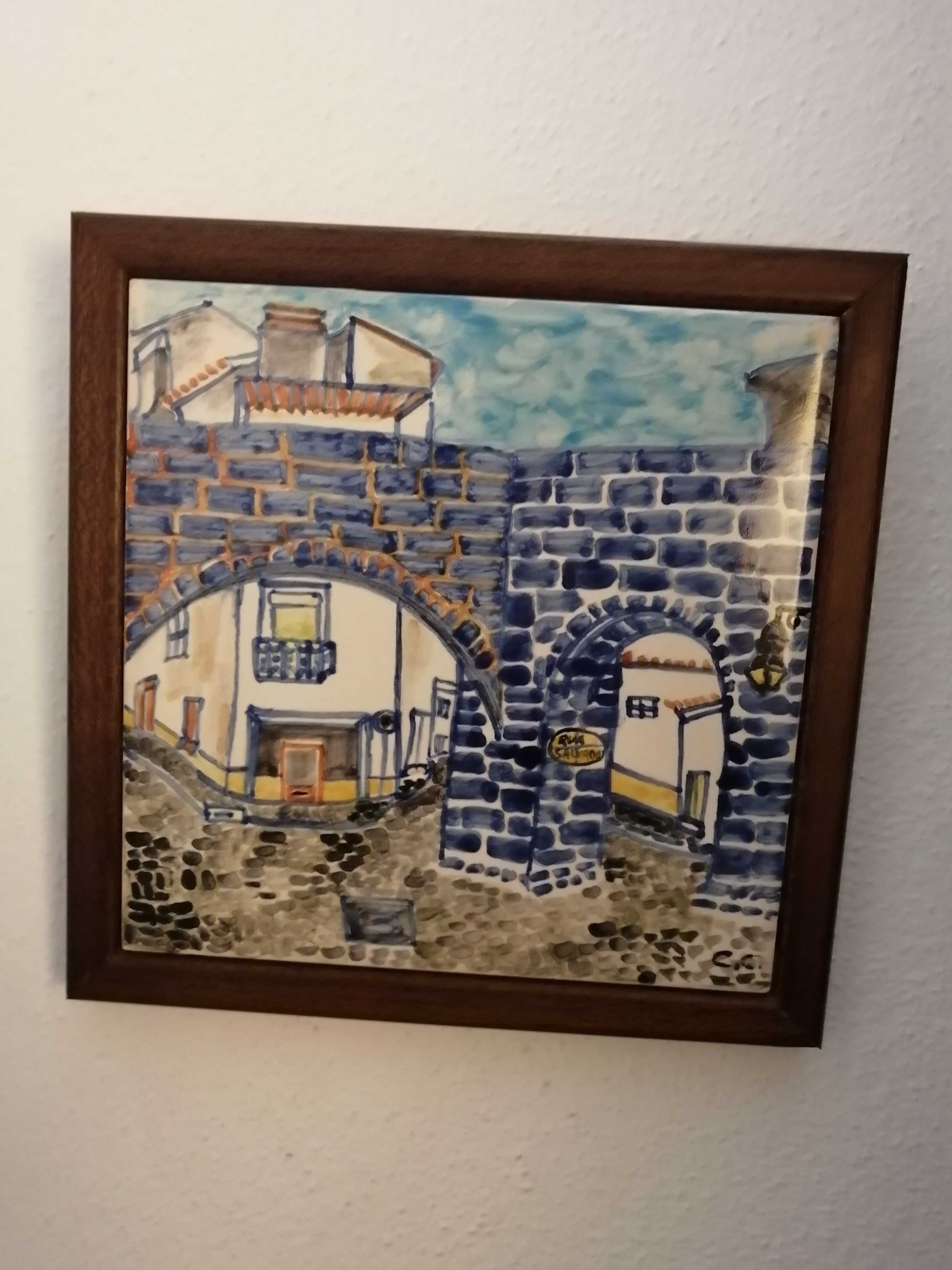 Azulejos pintados á mão cidade d, Évora cada 20,00 não á cobrança