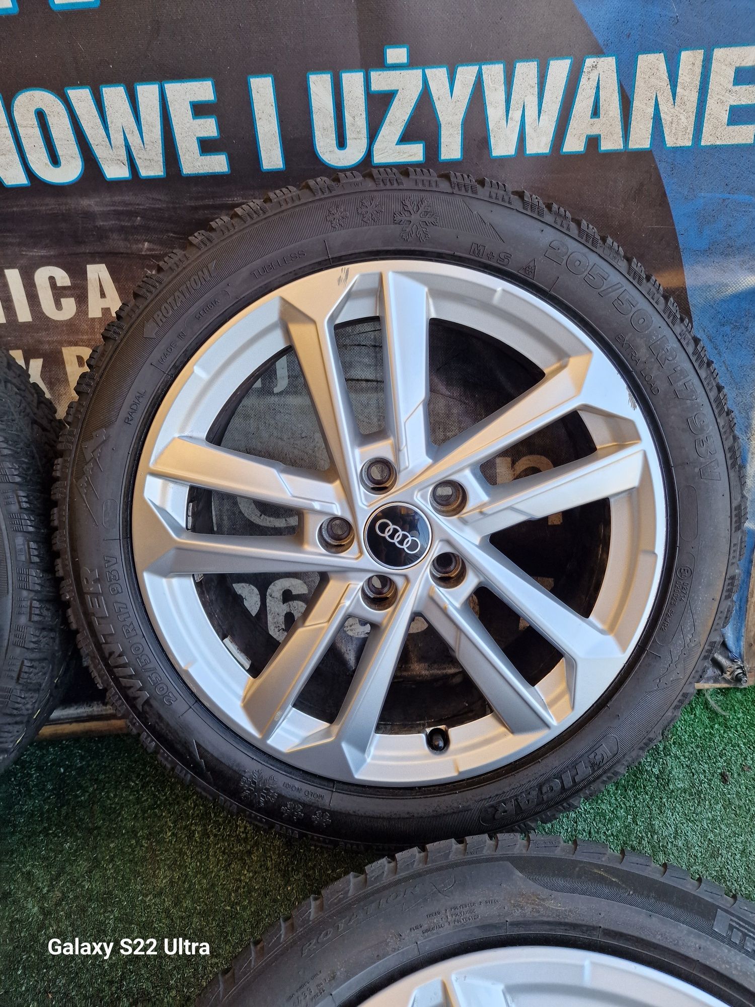 Koła zimowe 17 5×112 Audi A3 S3 Vw Caddy Turan Skoda Octavia 7mm