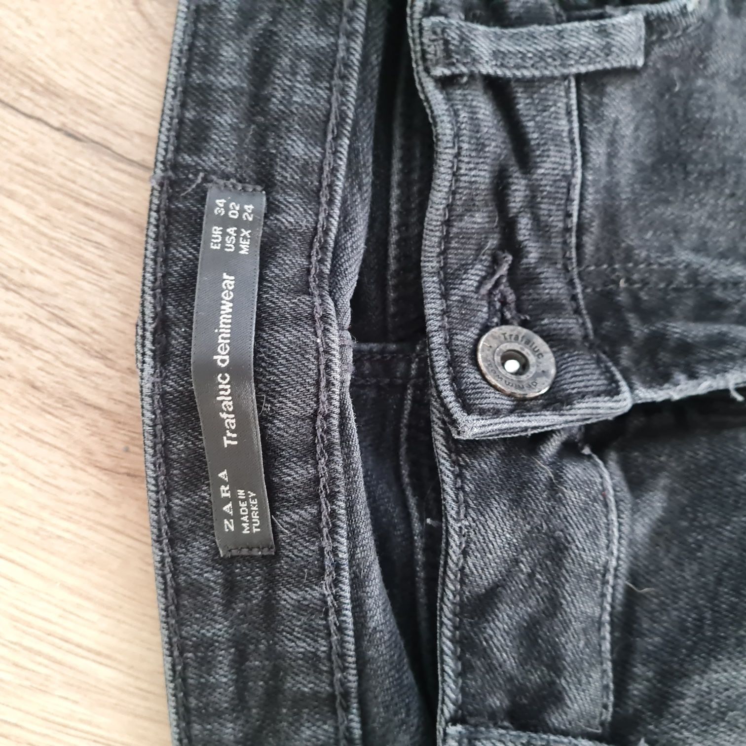Mega paka spodni zara rock emo gotyk xs