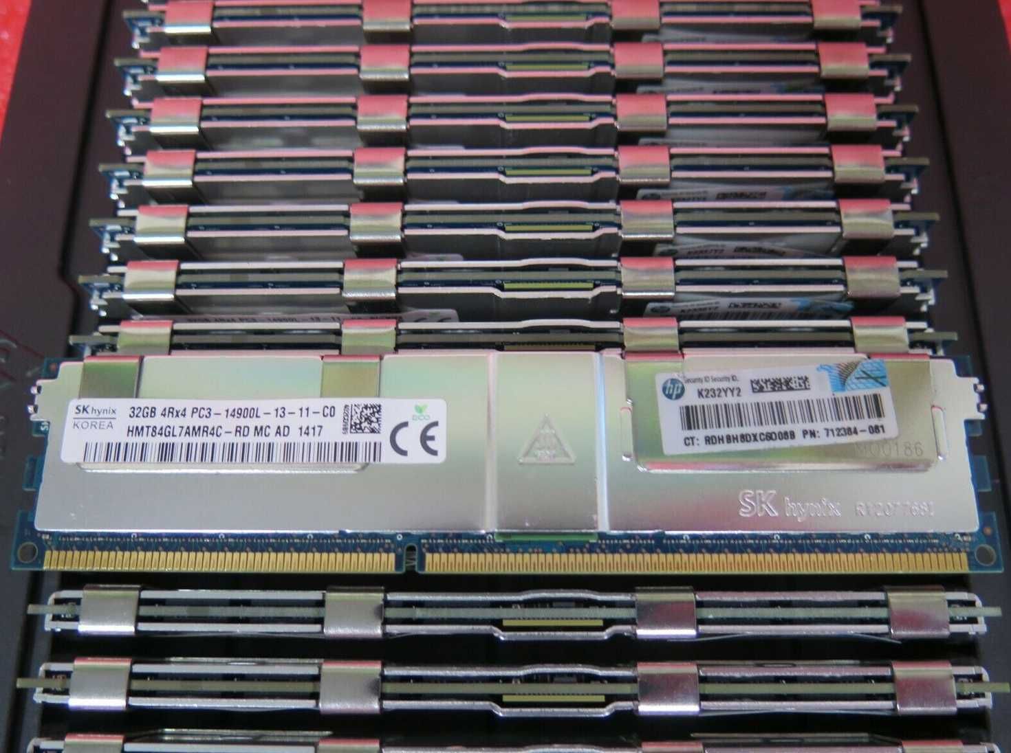 Hynix 32gb PC3-14900L DDr3-1866 cерверная память