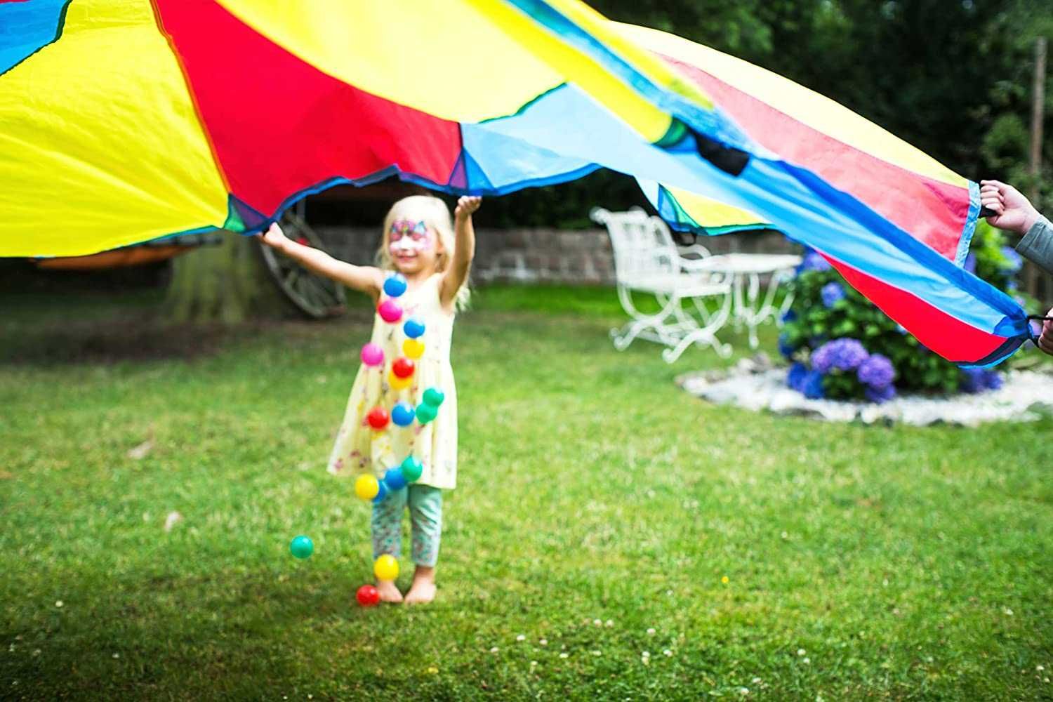 Wyjątkowa Chusta Animacyjna Magia Kreatywność 3m + 25 Piłek