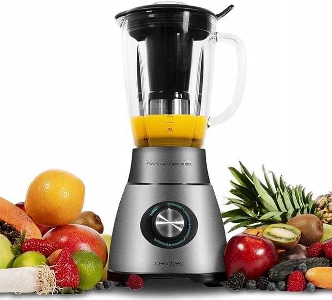 Blender kielichowy Cecotec 1800W Srebrny