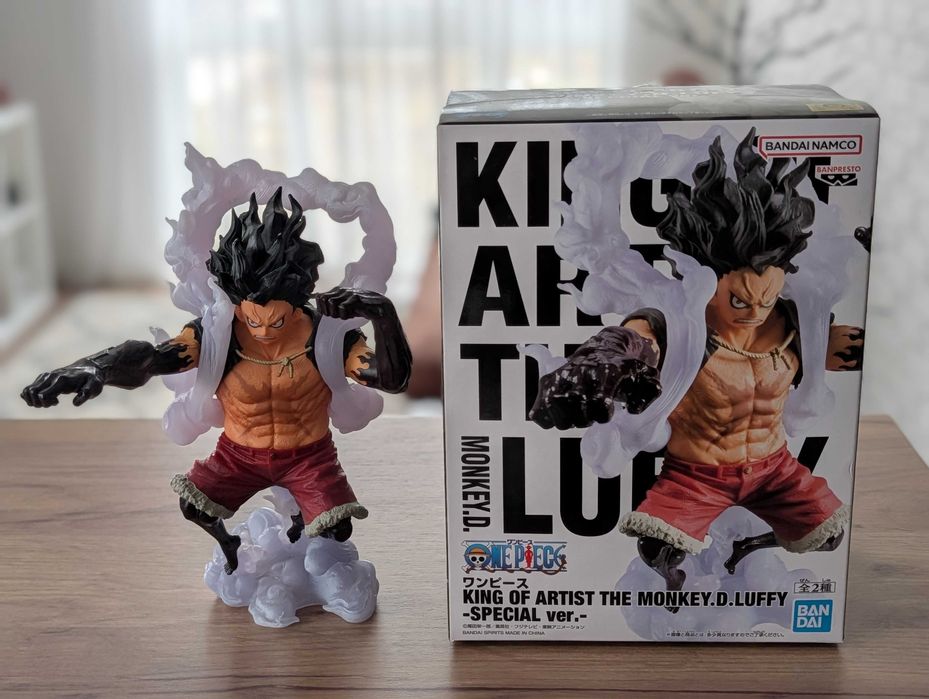Колекційні фігурки - One Piece Luffy (Gear 4) / Naruto Minato Namikaze