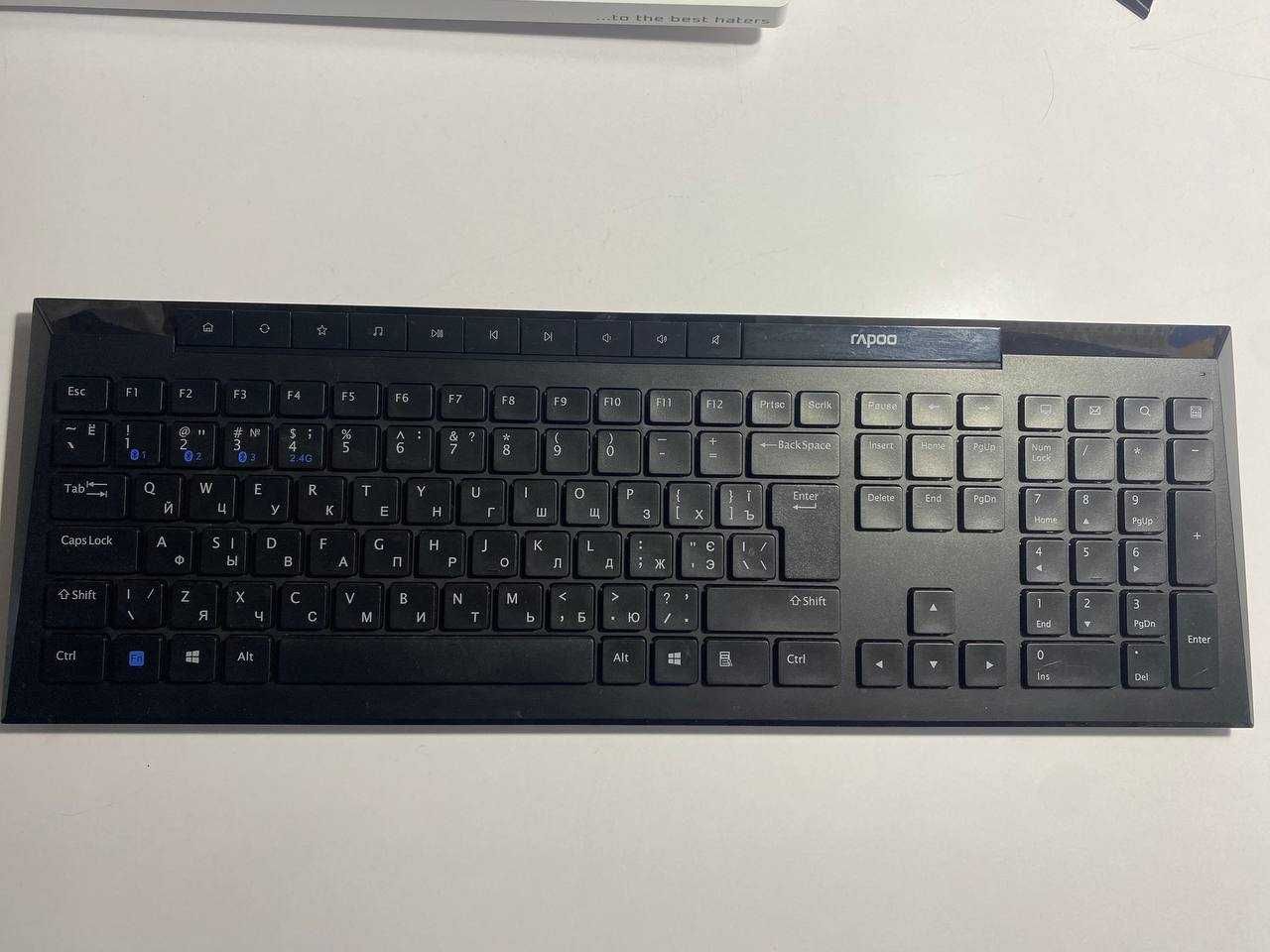 Клавіатура, миша(КОМПЛЕКТ) Rapoo 8210M Wireless Black