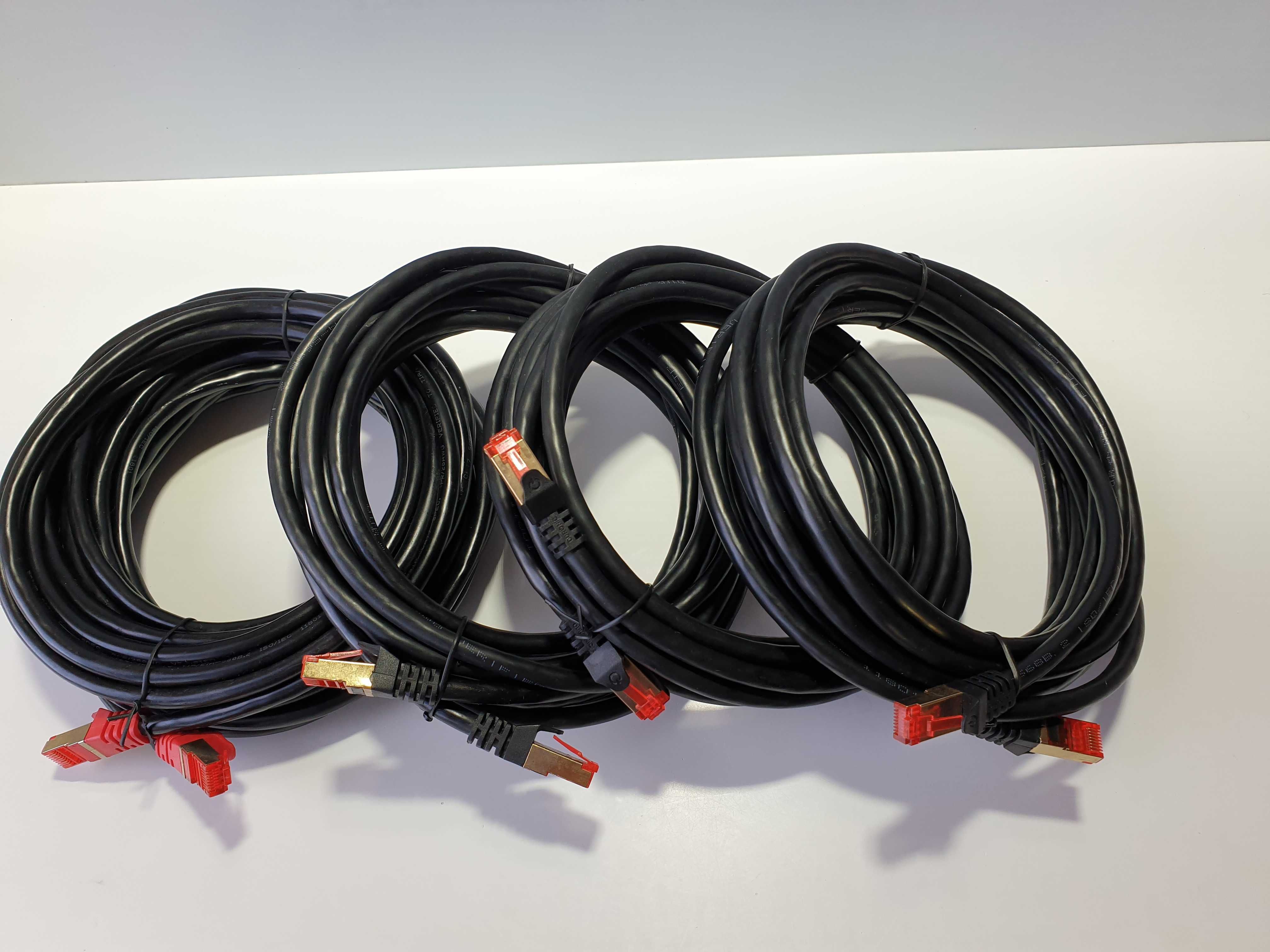 патч корд CAT6 A екранований  FTP Duronic  Professional Gold  10м