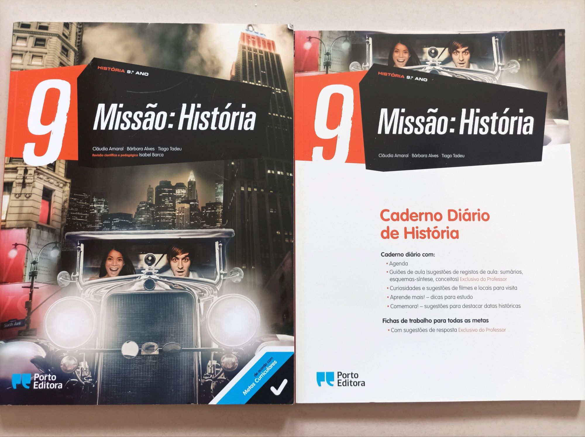 História 9° Ano - Manual, Caderno de Atividades e Recursos Professor