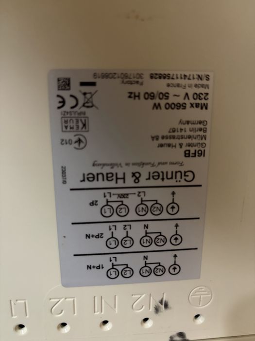 Плита індукційна GUNTER & HAUER I 6 FB