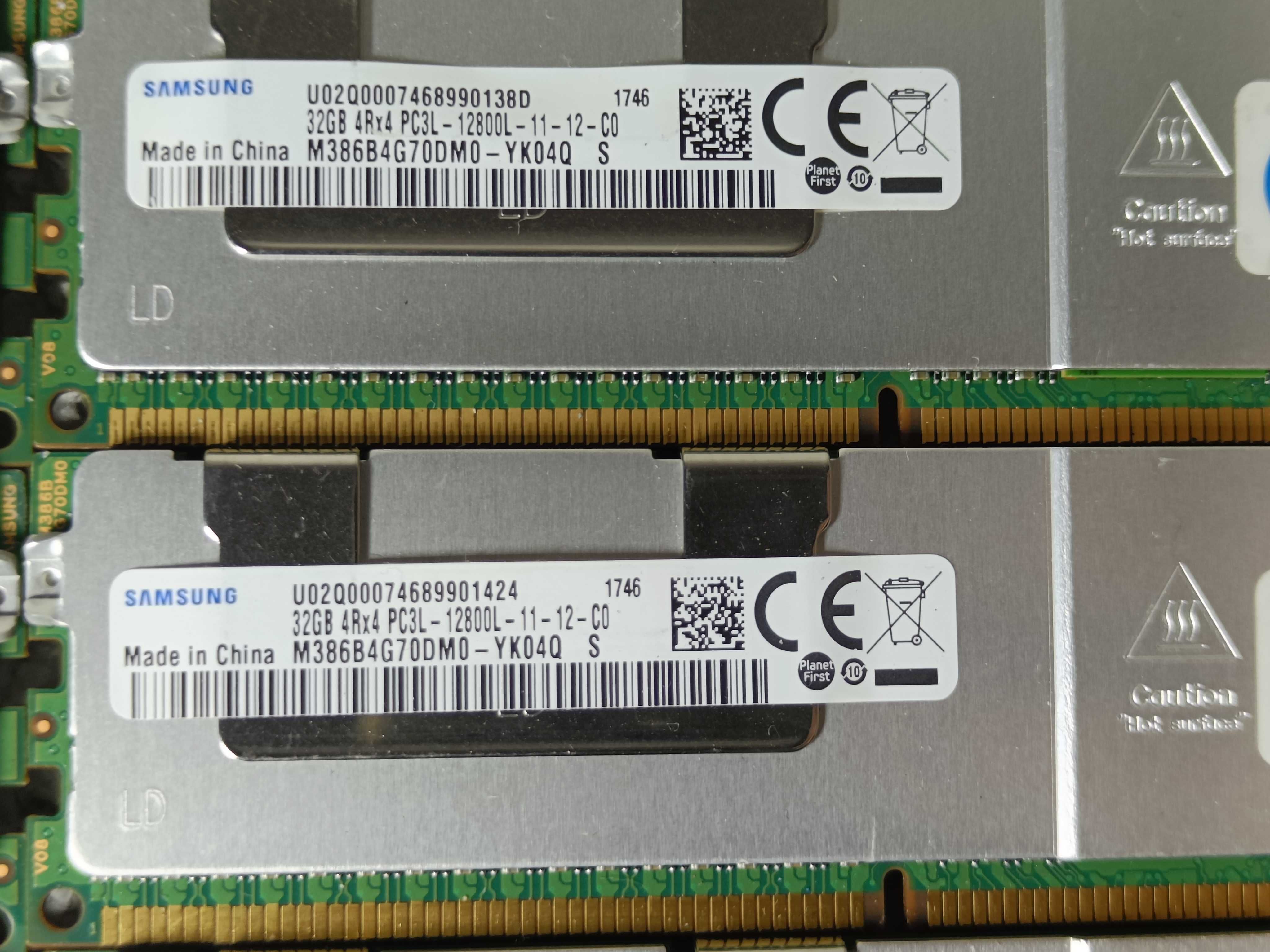 СЕРВЕРНА Оперативна память SAMSUNG DDR3 32GB 1600MHz 12800L ECC REG