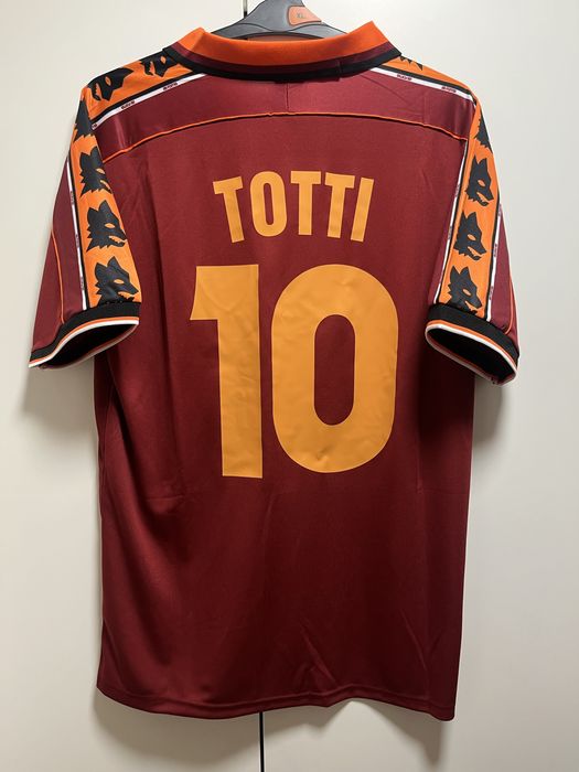 Koszulka Roma Francesco Totti 10 AS Roma Diadora Retro Vintage XL