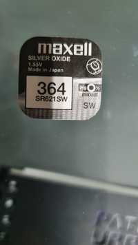 Baterie do zegarka srebrowa Maxell SR621SW 8 sztuk