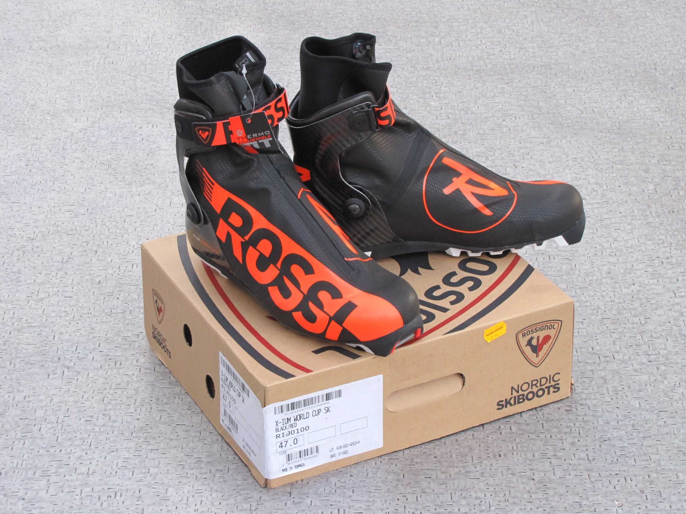 Topowy but ROSSIGNOL X-IUM WorldCup SK eu 47 /30,5 cm NOWE! Łyżwa!