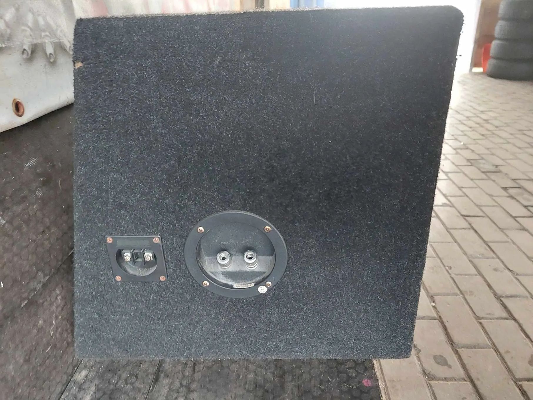 GŁOŚNIK SUBWOOFER TUBA+Wzmacniacz Alpine 800W