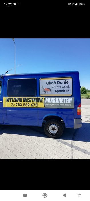 Wylewki Maszynowe Mixokretem