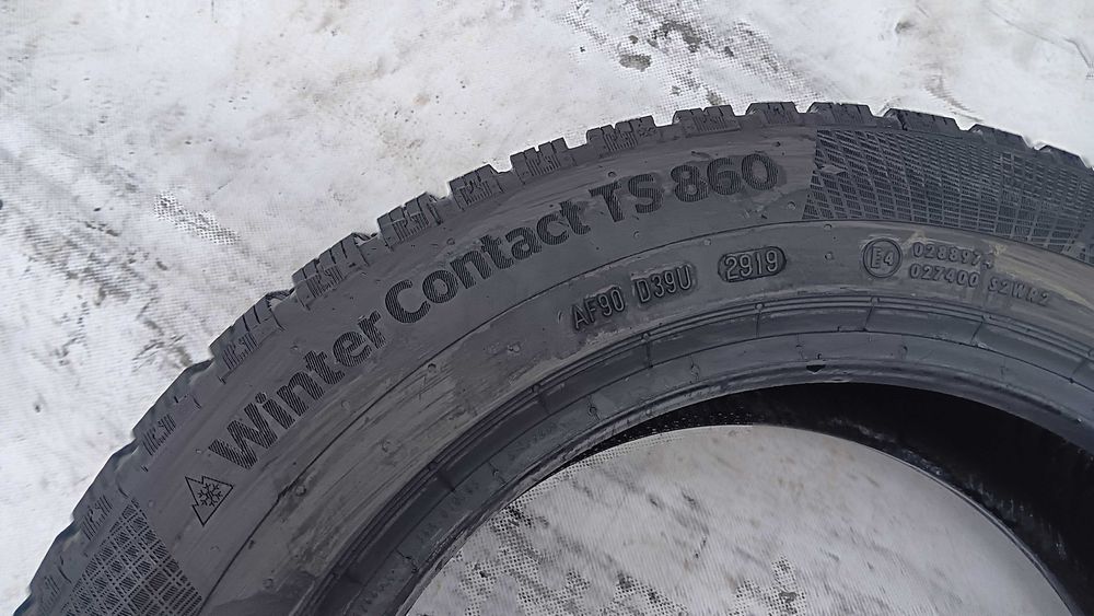 185/60/15 Continental wintercontact ts 860