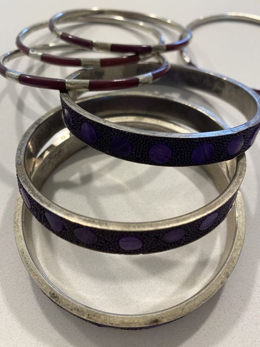 Lote de 8 conjuntos de pulseiras