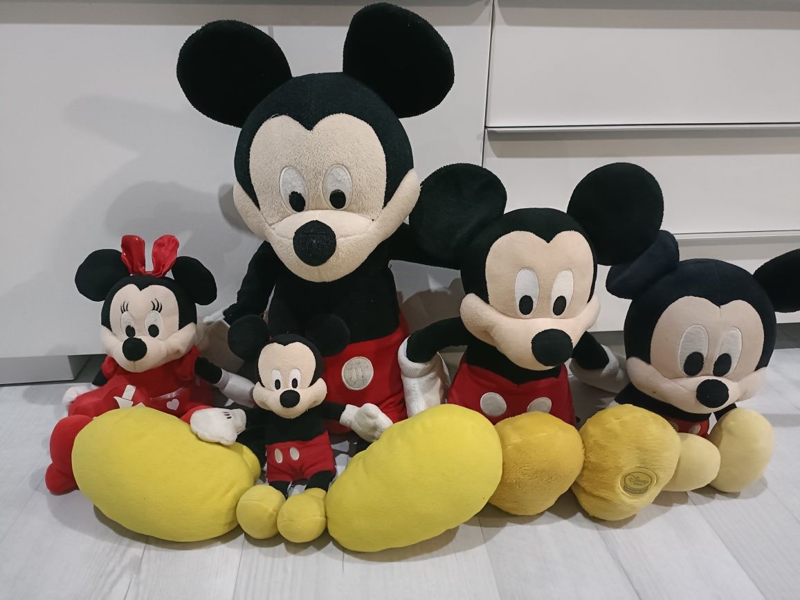 Zestaw, komplet maskotek myszka Mickey, Miki