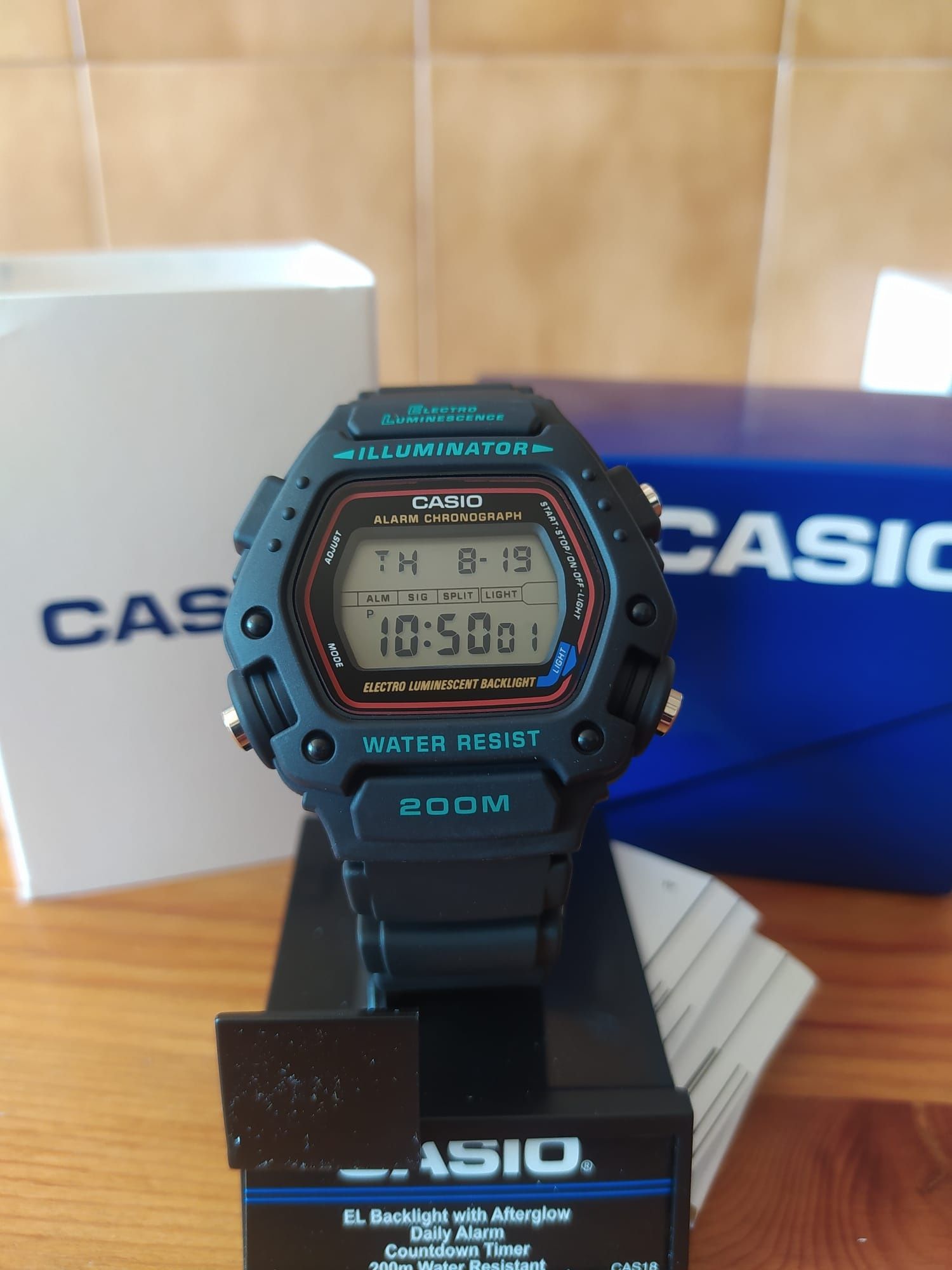 *NOVO* CASIO Dw-290-1vs "missão impossível"