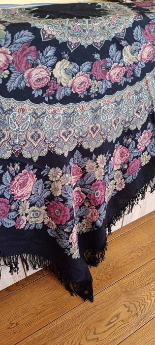 Платок шерстяной "Молитва", вид - 20, 146x146 см