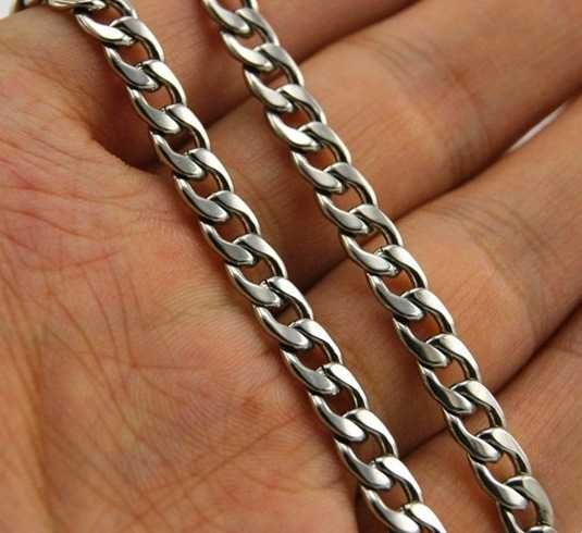 Ланцюжок на шию 4, 7.8, 9.5, 11.5мм різної довжини з медичної сталі
