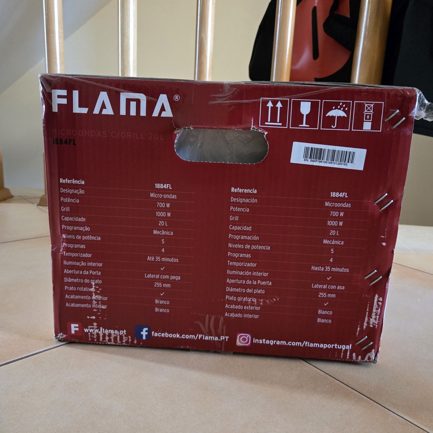 Microondas Flama Novo