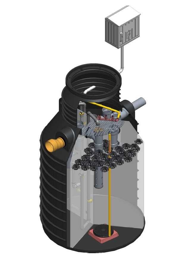 Oczyszczalnia HYDRO-CYCLE HC4 3400L 7-10 osób