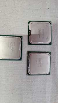 3 Cpu's Intel  Dual e Quad LGA775