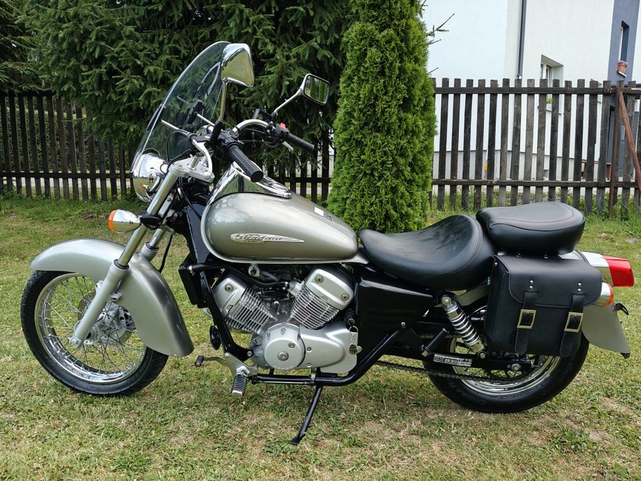 Honda Shadow 125 VT125 C * LIFT * UBRANA * kat. B Niski PRZEBIEG * xl