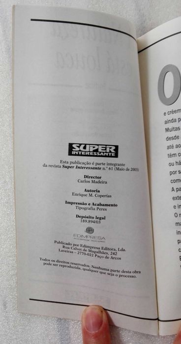 Livro A Natureza Está Louca