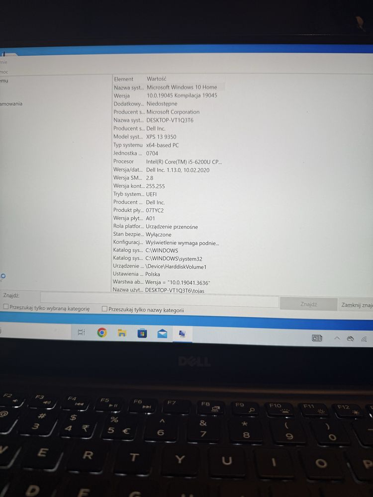 Laptop Dell XPS i5 profesjonalny