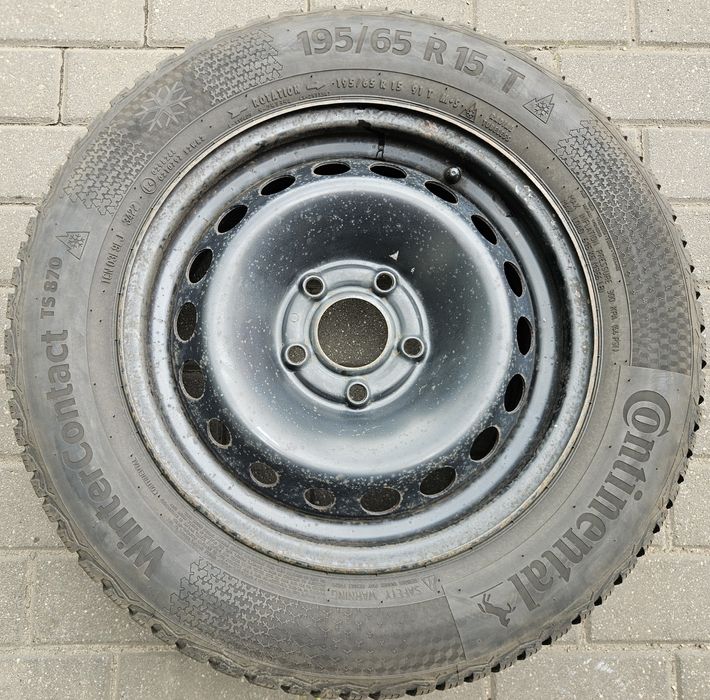 4x Felgi stalowe Renault OE 6.0 x 15 5x114,3 ET35 Megane +TPMS [1067]