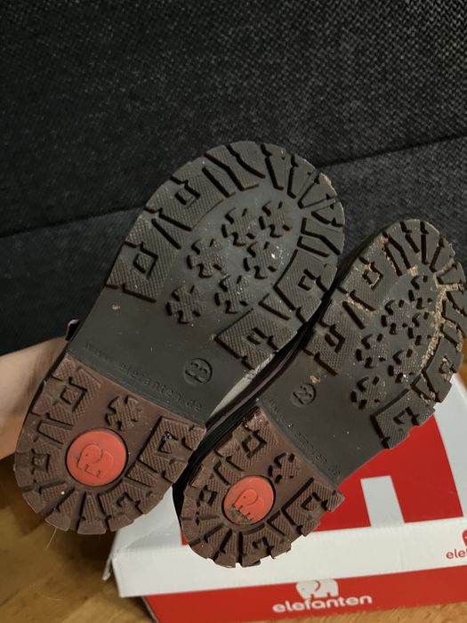 Buty jesienne, zimowe, botki dziewczęce firmy Elefanten