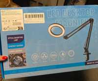 Настольна  лампа з лупою Led Desktop Magnifier