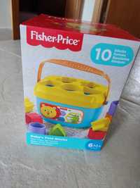 Balde primeiras formas bebé fisher price