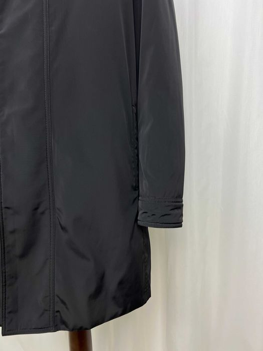 ERMENEGILDO Z ZEGNA Nylon Coat утеплений нейлоновий плащ Зегна Зенья